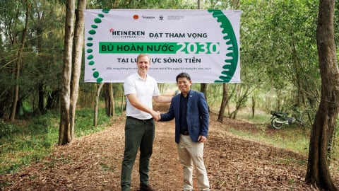 Từ lon nhôm đến nguồn nước: Heineken Việt Nam khẳng định cam kết phát triển xanh