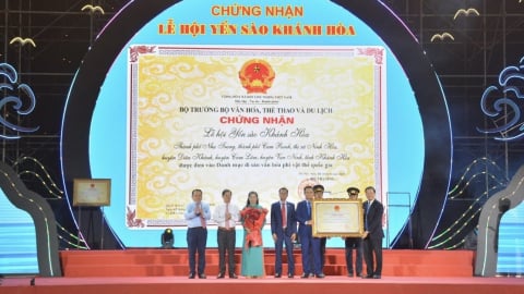 Vinh danh Di sản văn hóa phi vật thể quốc gia Yến sào Khánh Hòa