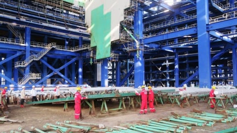 Tăng tốc lắp đặt lò hơi, hướng tới phát điện vào năm 2027