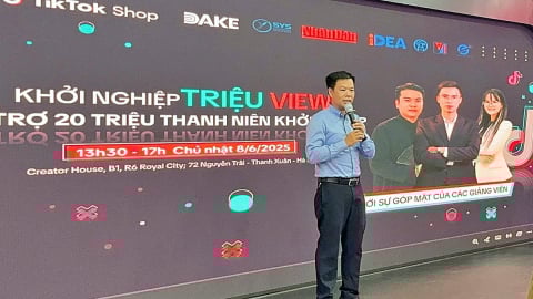 Hỗ trợ 20 triệu thanh niên khởi nghiệp trên nền tảng số