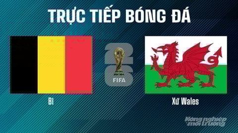 Trực tiếp Bỉ vs Xứ Wales tại vòng loại World Cup 2026 ngày 10/6/2025