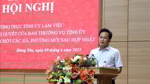 Hưng Yên công bố nhân sự chủ chốt 39 xã, phường sau sắp xếp, hợp nhất