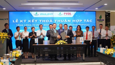 Phú Mỹ và PVOIL đã ký thỏa thuận hợp tác về thương mại và hóa chất.