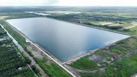 Cà Mau phát triển thủy lợi ứng phó biến đổi khí hậu