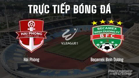 Trực tiếp Hải Phòng vs Bình Dương giải V-League 2024/25 trên FPTPlay, TV360 hôm nay 15/6/2025