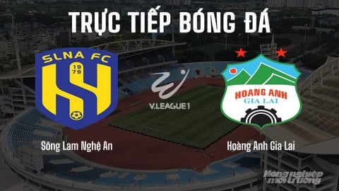Trực tiếp SLNA vs HAGL giải V-League 2024/25 trên FPTPlay, TV360 hôm nay 15/6/2025