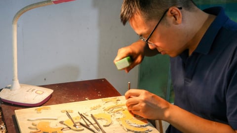 Người trẻ giữ hồn tranh xưa