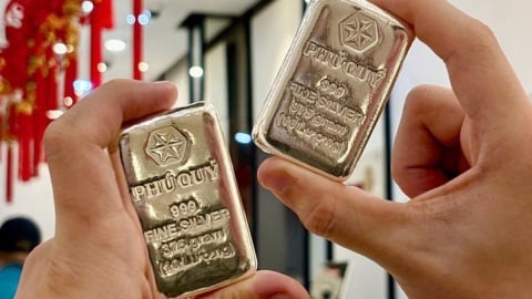 Giá bạc hôm nay 20/6/2025: Thị trường giảm mạnh