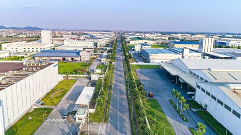Bắc Ninh thu hút mạnh vốn đầu tư vào khu công nghiệp