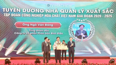 Ông Ngô Văn Đông được vinh danh Nhà lãnh đạo xuất sắc