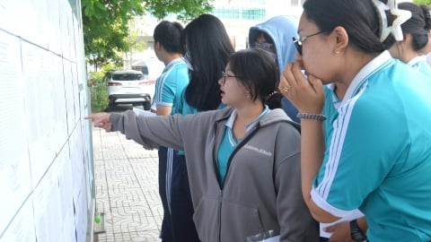 Hơn 99,6% thí sinh Kiên Giang đến làm thủ tục thi tốt nghiệp THPT 2025