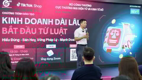 Đào tạo pháp lý cho cộng đồng bán hàng trực tuyến
