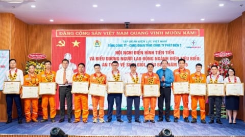 EVNGENCO3 động viên người lao động nhân Tháng Công nhân