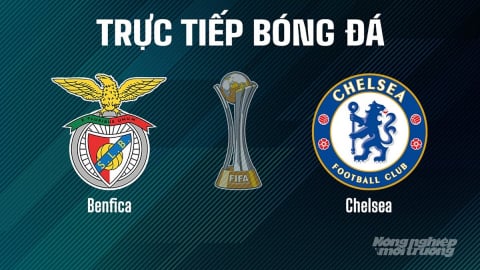 Trực tiếp Benfica vs Chelsea giải FIFA Club World Cup ngày 29/6/2025