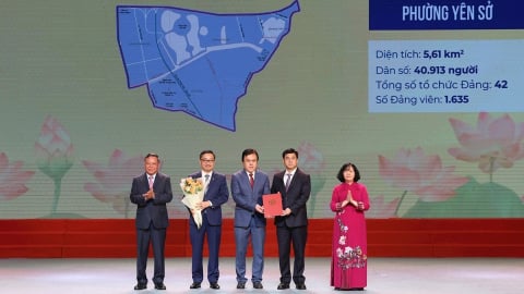 Danh sách lãnh đạo tại 126 xã, phường ở Hà Nội