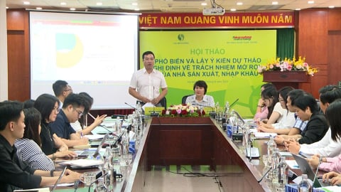 Dự thảo Nghị định về EPR: Tháo gỡ, làm rõ một số nội dung quan trọng