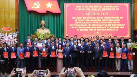 Danh sách lãnh đạo tại 40 xã, phường ở TP Huế