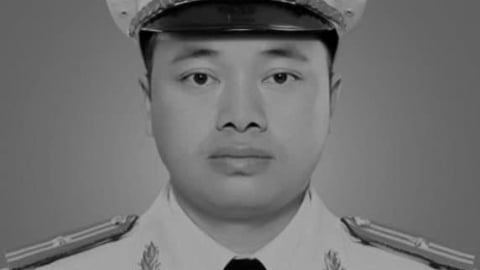 Thăng quân hàm Thiếu tá cho chiến sĩ hy sinh khi làm nhiệm vụ