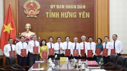 Chủ tịch TP.Thái Bình giữ chức Chánh Văn phòng UBND tỉnh Hưng Yên sau hợp nhất