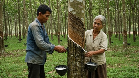 Giá cao su hôm nay 14/7/2025: Thế giới đồng loạt nhích nhẹ