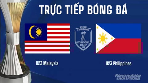 Trực tiếp Malaysia vs Philippines giải U23 ĐNÁ 2025 trên VTV7 hôm nay 15/7