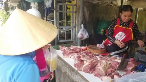Sức mua thịt lợn giảm vì liên cầu lợn bùng phát