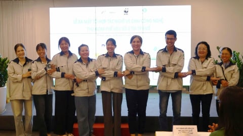 TP Huế có thêm tổ hợp tác nghề ve chai công nghệ