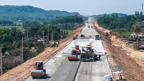 Nhiều vướng mắc ảnh hưởng tiến độ cao tốc Quảng Ngãi – Hoài Nhơn