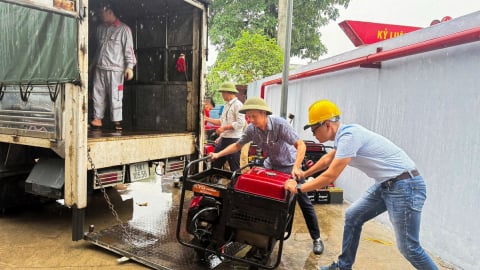 Tập đoàn Viettel sẵn sàng hạ tầng ứng cứu trong bão Wipha