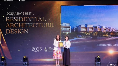 Masterise Homes giành cú đúp giải thưởng tại Asia Architecture Design Awards 2025