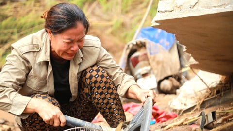 Những tiếng khóc ở Mỹ Lý sau lũ quét