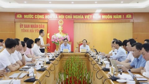 EVNNPC làm việc với tỉnh Hà Tĩnh về cấp điện cho dự án trọng điểm