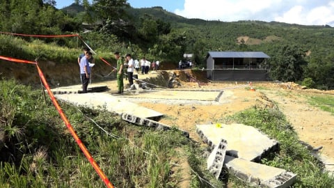 Hai người tử vong, hai trẻ nguy kịch do sập bể nước ở Lào Cai
