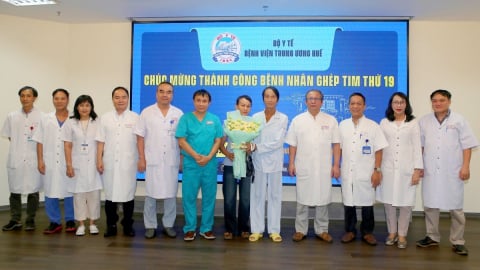 Bệnh viện Trung ương Huế thực hiện thành công ca ghép tim thứ 19