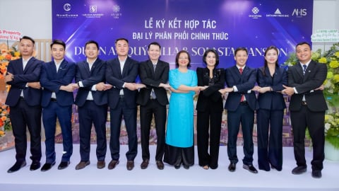 Tập đoàn Nam Cường ký kết với đại lý phân phối dự án KĐT Dương Nội