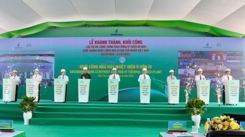Petrovietnam khởi công Nhà máy Nhiệt điện Ô Môn IV