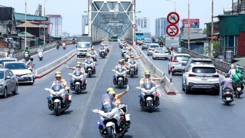 Hà Nội điều chỉnh thời gian cấm đường trong lần tổng hợp luyện ngày 24/8