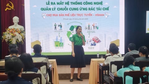 Ra mắt chợ mua bán phế liệu trực tuyến tại TP Huế