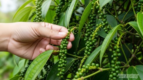 Giá tiêu hôm nay 24/8/2025: Tuần này tăng tới 4.000 đ/kg