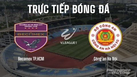 Trực tiếp Becamex TP.HCM vs Công an Hà Nội giải V-League 2025/26 hôm nay 24/8/2025