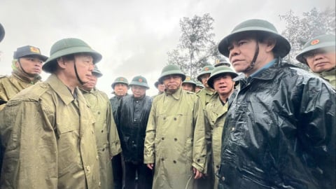 Sẵn sàng ứng phó mưa lớn, lũ quét, sạt lở đất sau bão