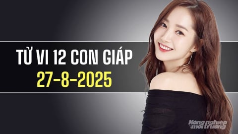 Tử vi 12 con giáp ngày 27/8/2025: Tuổi Sửu nên tránh các quyết định mạo hiểm