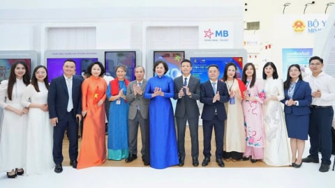MB khát vọng số hóa Doanh nghiệp tại Triển lãm thành tựu 80 năm