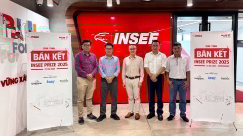 Sinh viên kiến tạo công trình bền vững cộng đồng tại INSEE Prize 2025