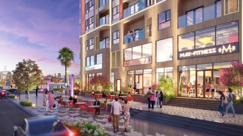 Tiềm năng dòng tiền từ shophouse khối đế Peninsula Da Nang