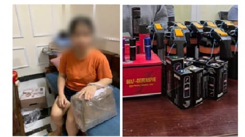 Phá đường dây buôn bán vũ khí quy mô rất lớn trên mạng