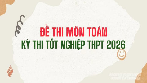 Đề thi Toán tốt nghiệp THPT Quốc gia năm 2026 [chính thức]