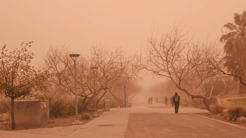 Mỹ, Trung Quốc hứng bão cát, bão bụi nghiêm trọng năm 2025