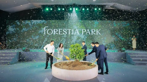 MIK Group khởi công khu đô thị Forestia Park và khai trương Văn phòng bán hàng