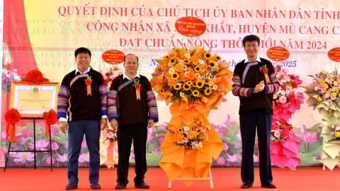 Yên Bái có 115 xã đạt chuẩn nông thôn mới